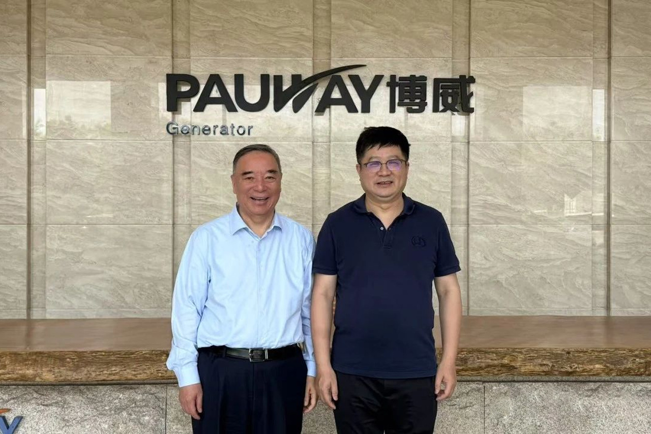 中國上市公司協會會長宋志平一行蒞臨博威發電機組工廠，共繪高端電力能源出海新藍圖